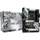 ASROCK Main Board Desktop B550 STEEL LEGEND (AM4, B550, 4x DDR4, 1x PCIe 4.0 x16, 1x PCIe 3.0 x16, 2x PCIe 3.0 x1, 6x SATA, 2x M.2 PCIe Gen4 x4, 1x M.2, 1x DP 1.4, 1x HDMI, 2.5G LAN, 1x USB-C, ATX