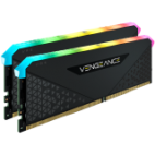 Corsair DDR4, 3600MHz 32GB 2x16GB DIMM, Unbuffered, 18-22-22-42, XMP 2.0, VENGEANCE RGB RS Heatspreader, RGB LED, 1.35V, for AMD Ryzen & Intel XMP